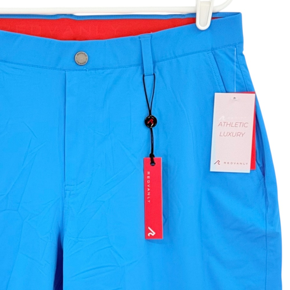 Redvanly Hanover Men's Ibiza Blue Golf Short Size XL RAD211300A 9" Inseam NWT - Picture 3 of 13